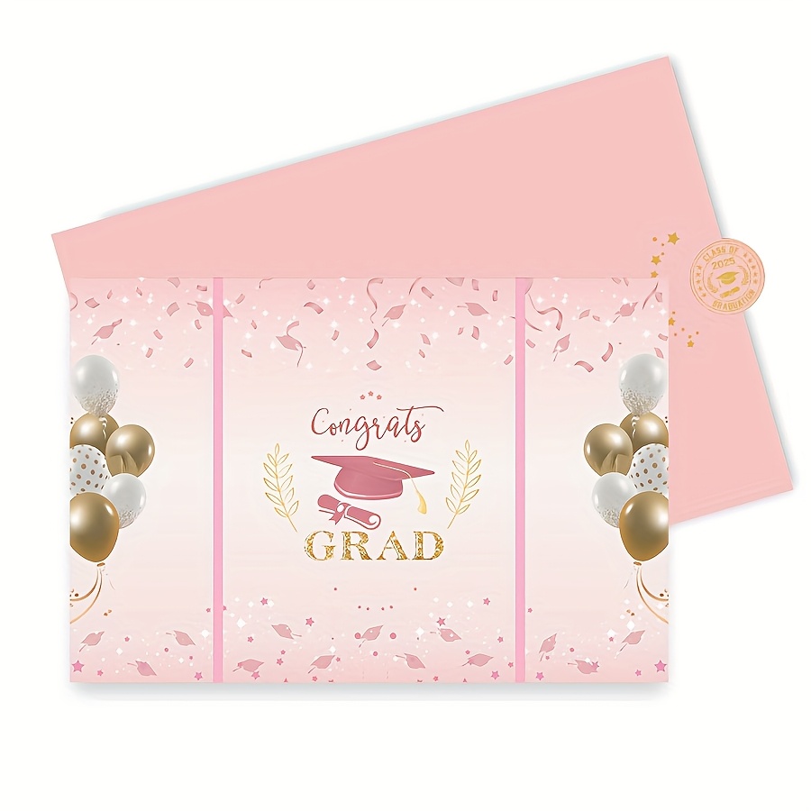 跨境毕业签名册Graduation Guest Book留言簿2025毕业派对装饰