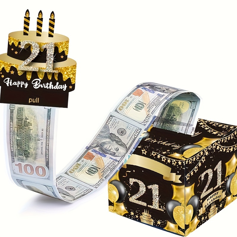 给他的21岁生日礼物，她的生日派对装饰