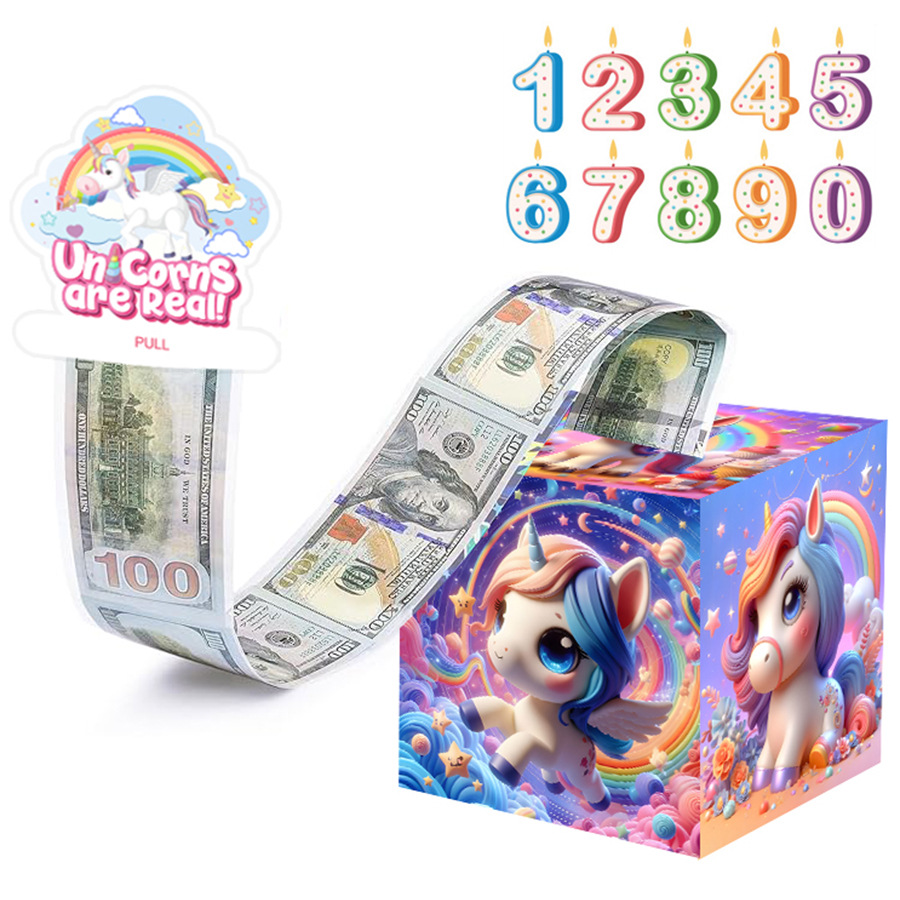 现货生日现金礼物抽钱盒惊喜抽出式现金礼物盒派对装饰布置