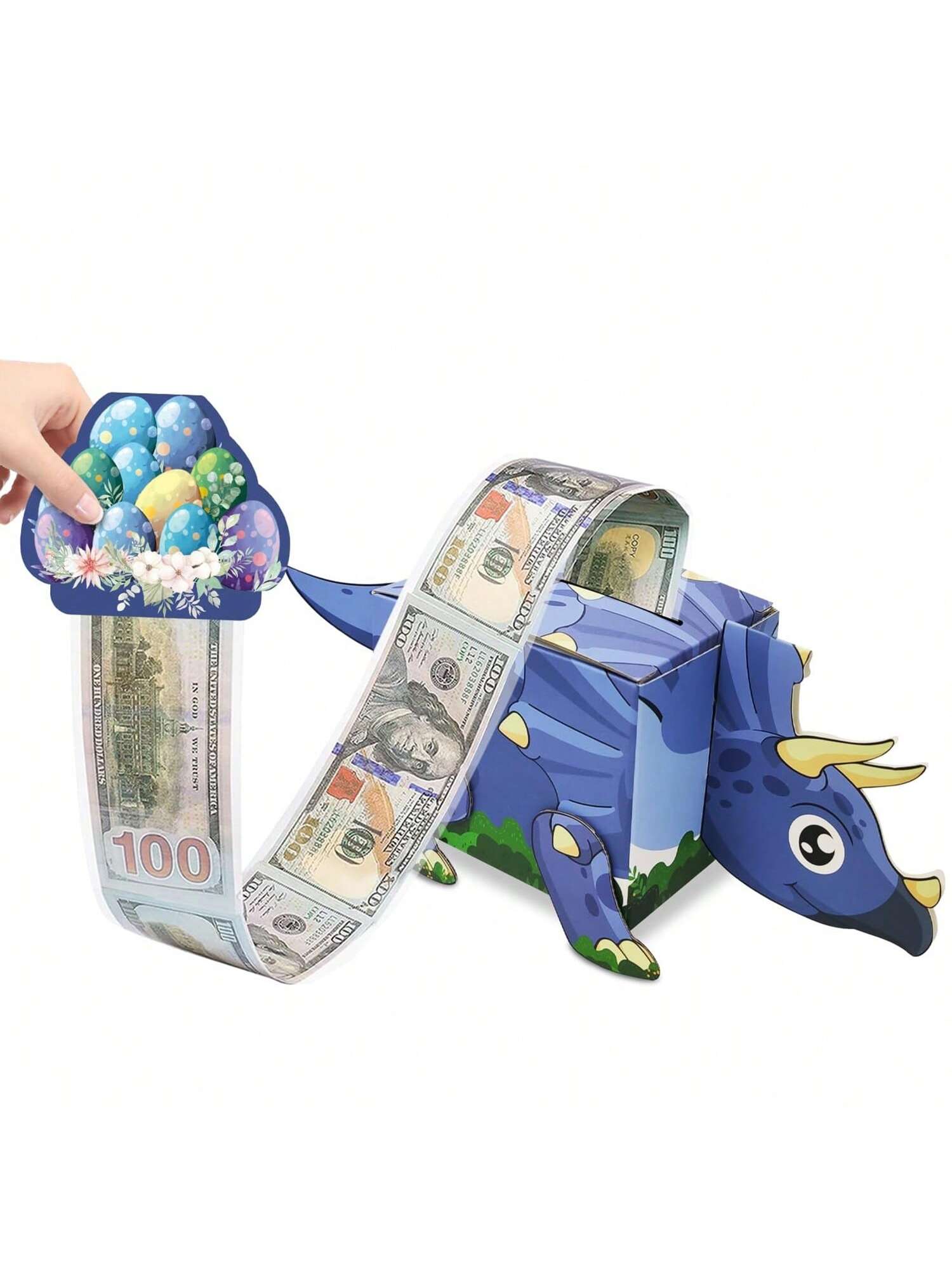 圣诞节主题现金箱快乐生日贺卡和50个透明袋惊喜现金箱现金箱现金适合庆祝生日活动万圣节感恩节圣诞节